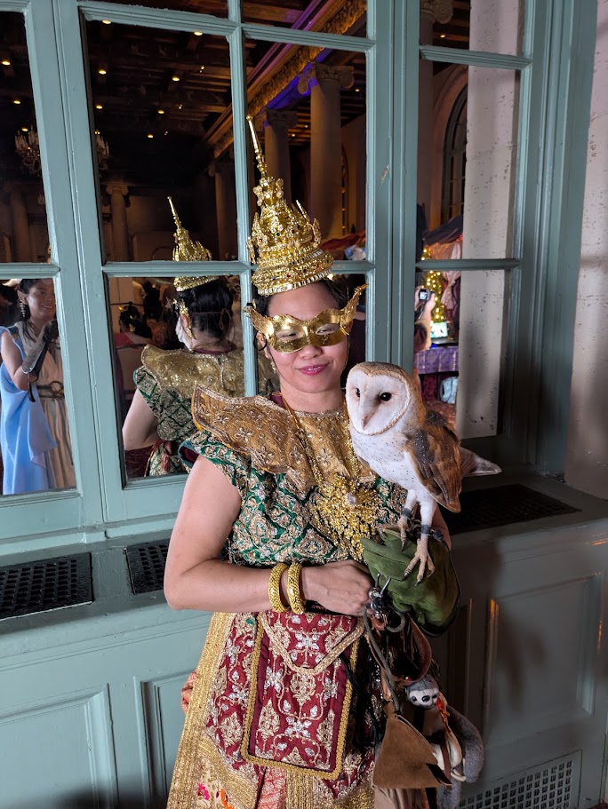 Falcons' Court at the Labyrinth Masquerade Ball