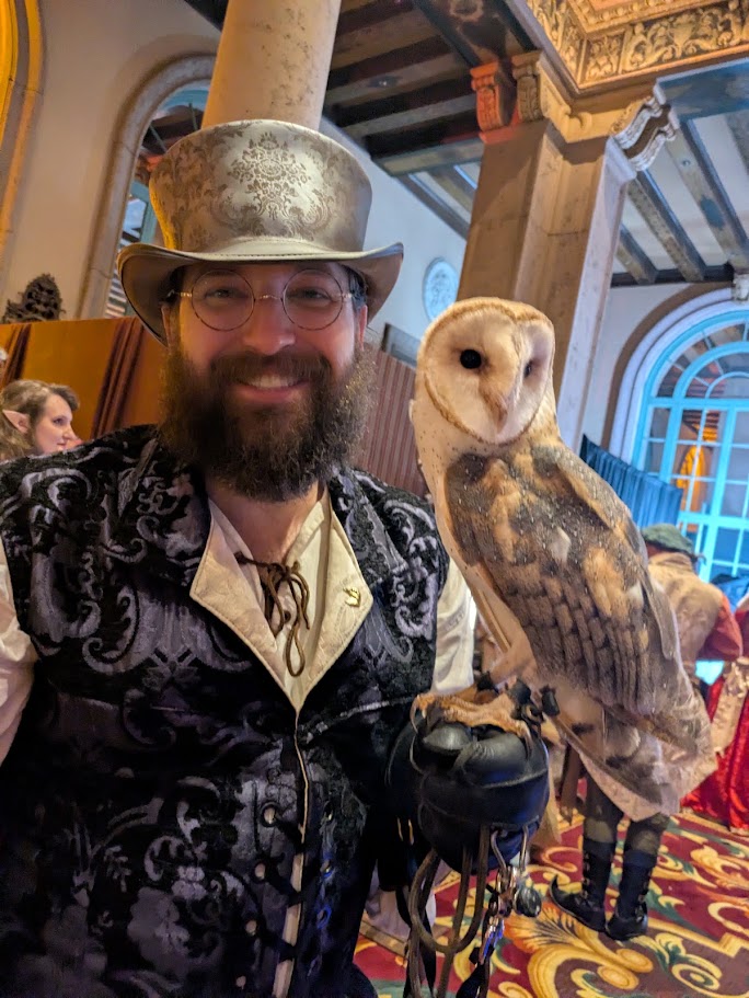 Falcons' Court at the Labyrinth Masquerade Ball