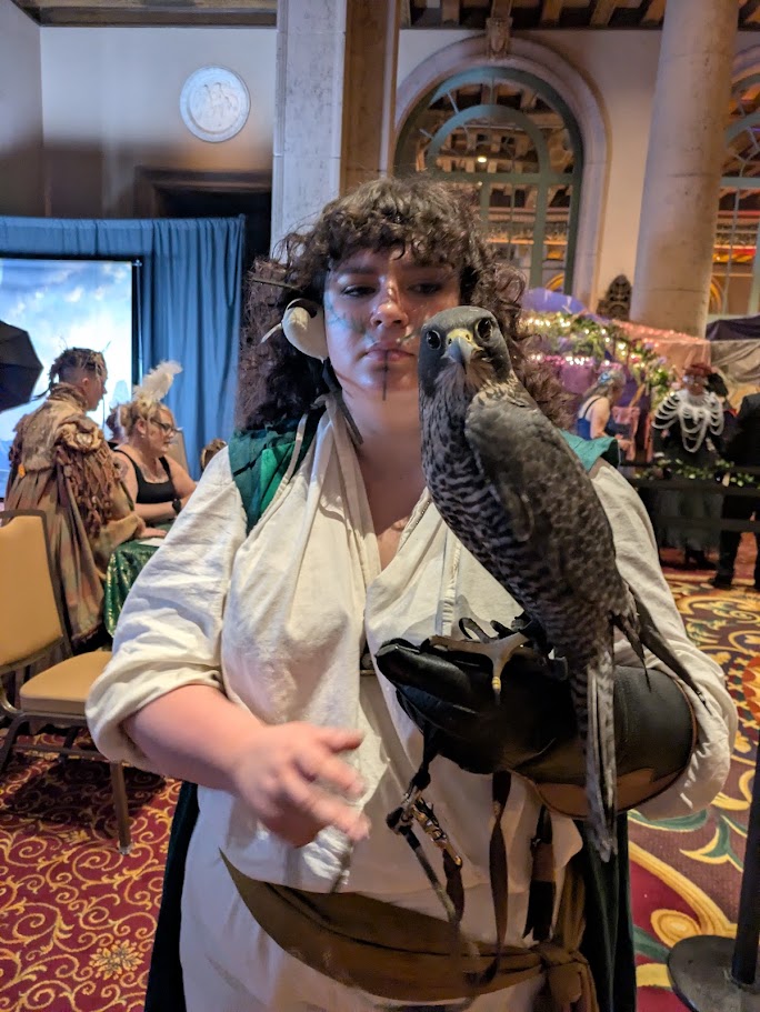Falcons' Court at the Labyrinth Masquerade Ball